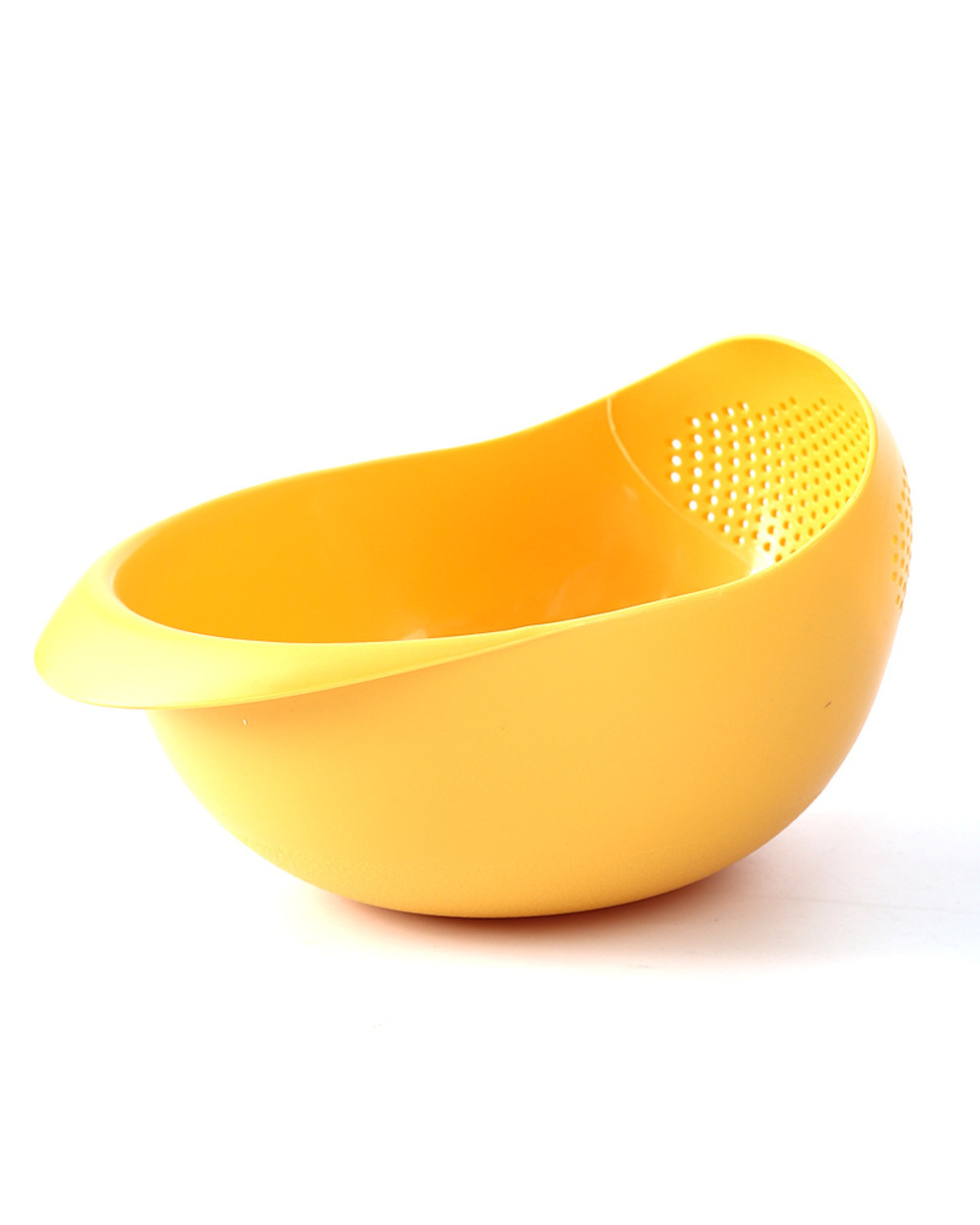 Kitchen Rice Washing Rice Strainer Bowl Food Grade Pic Colorful Thickening Drain Washing Basket Kitchen Gadgets 2020 front-4