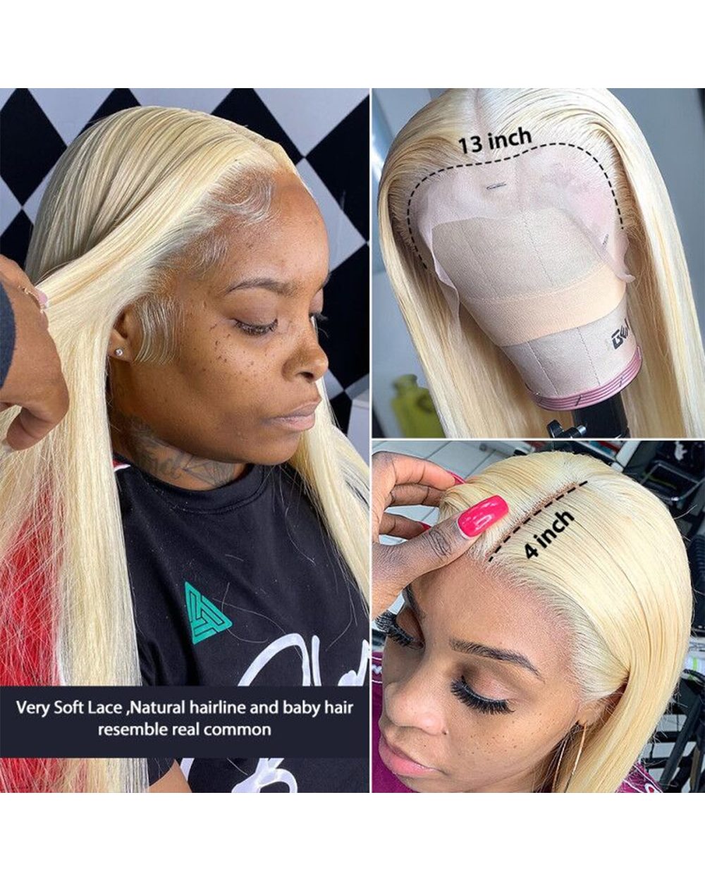 613 Lace Frontal Wig- Human Hair Full Lace Human Hair Wigs front-1