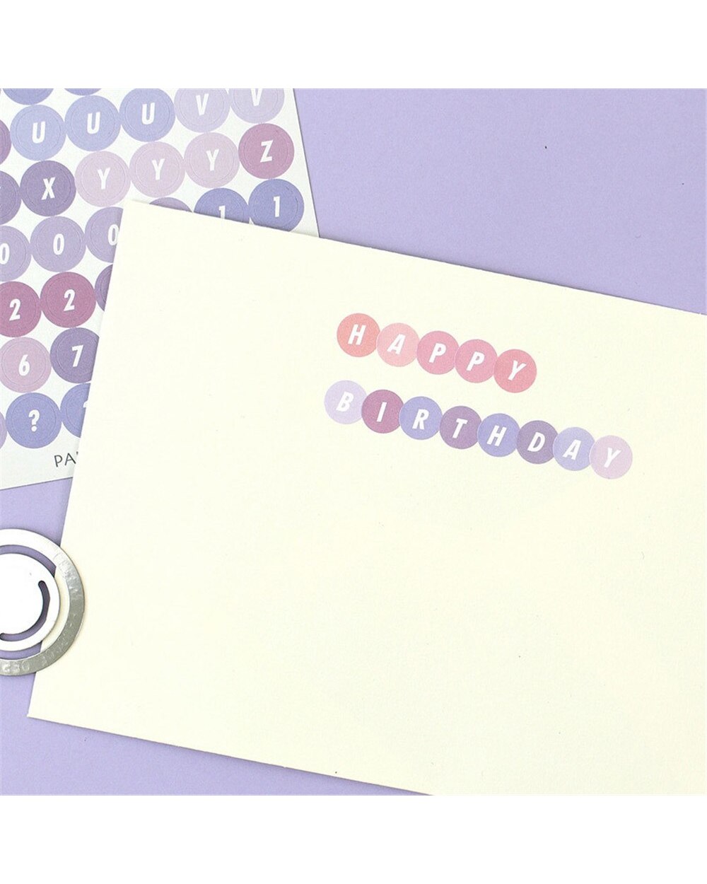1-6 Sheets Colorful Numbers Letter Alphabet Stickers DIY Planner Notebook Journal Scrapbooking Flakes front-3