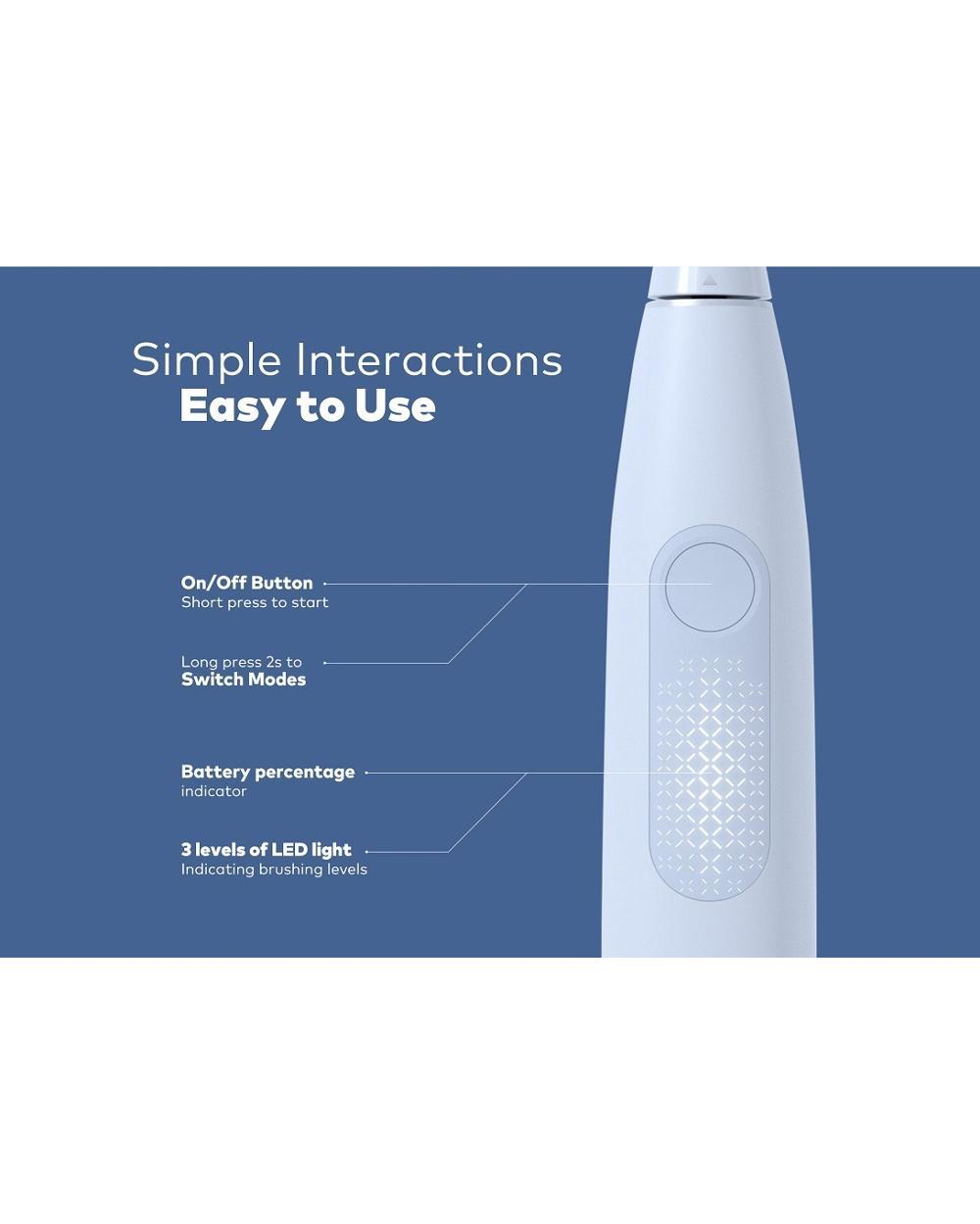 Oclean F1 Sonic Electric Toothbrush Ipx7 Waterproof 3 Modes Charging Ultrasonic Automatic Fast For Adult Smart Tooth Br front-1