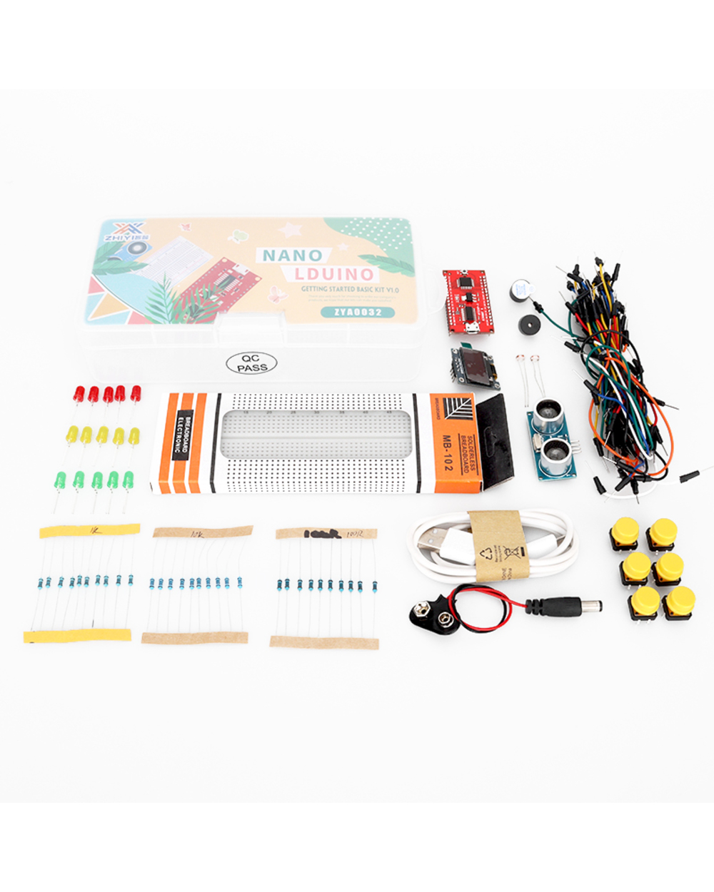 Zhiyitech Diy Electronics Project For Arduino Starter Kit Sensor Set For Learning Programming Devkit For Student front-4
