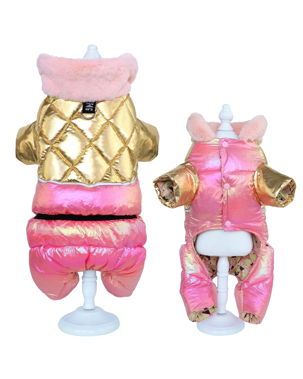 Thick Clothes For Small Large Dogs Winter Warm Pet Puppy Dog Coat Waterproof Dog Jacket Chihuahua Yorkie Bulldog Outfit front-1