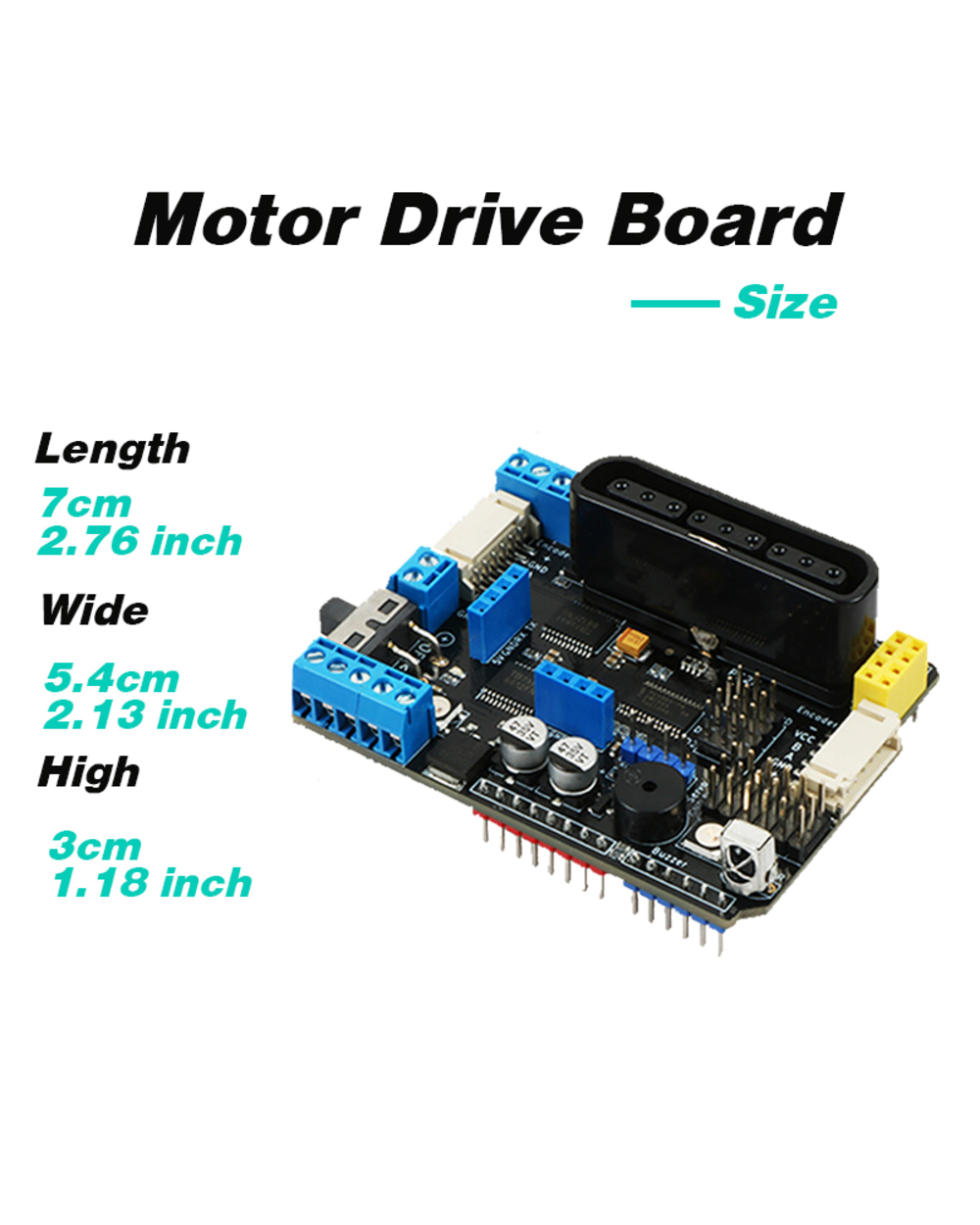 Motor Driver Board Compatible With Arduino R3 Four-Way Motor Driver Board Ps2 Bluetooth Smart Car Robot Arm Tb6612fng front-4