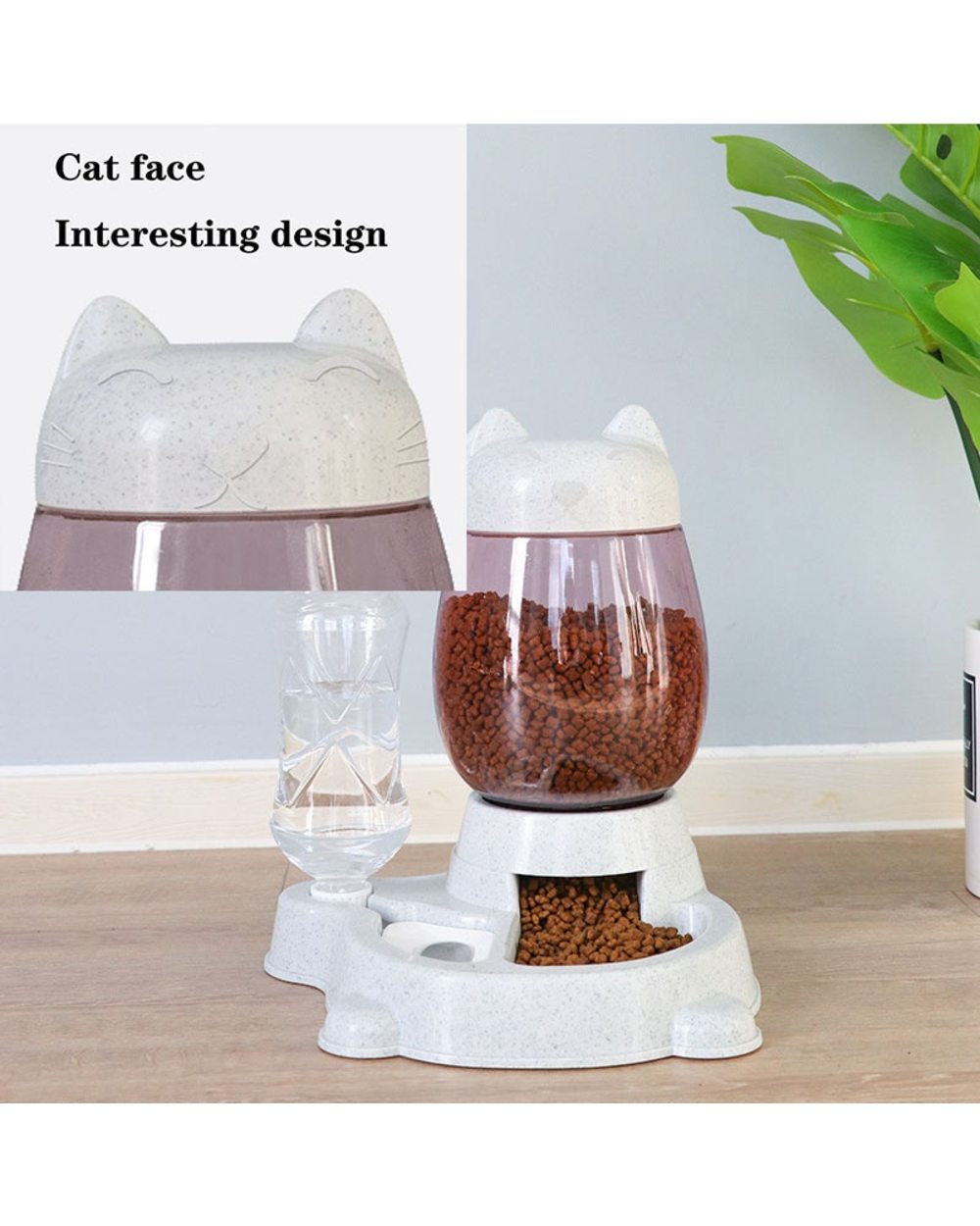 Automatic Feeder Pet Stuff Dog Cat Drinking Bowl For Pets Water Drinking Feeder Feeding Large Capacity Dispenser front-4