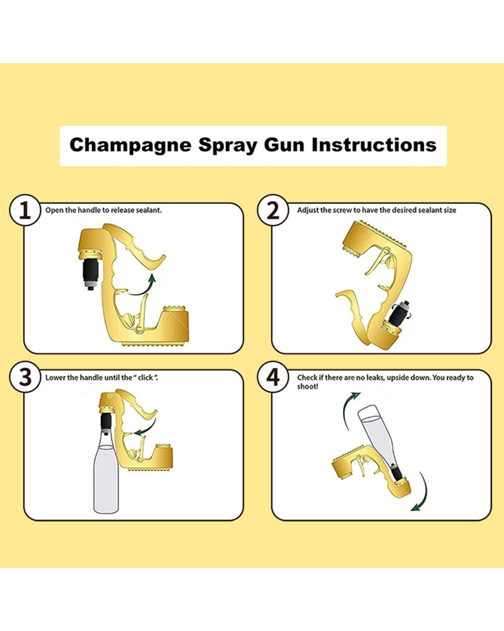 Bar party beer champagne launch prop gun front-4