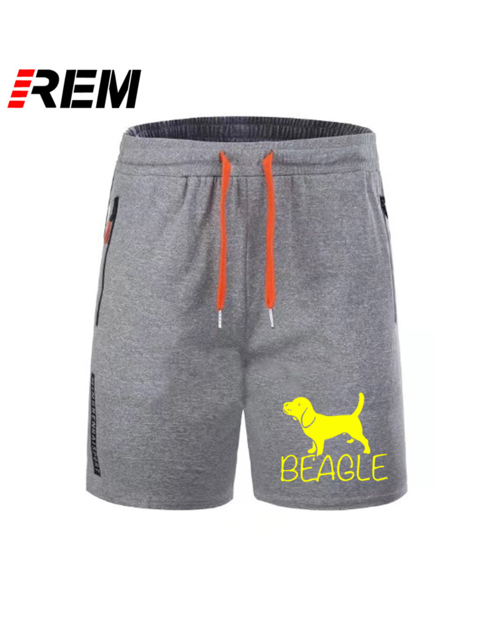 Beagle Vintage Short pants Funny Shirt For Dog Lover Crewneck Tops Cotton Plus Size panties short pants front-4