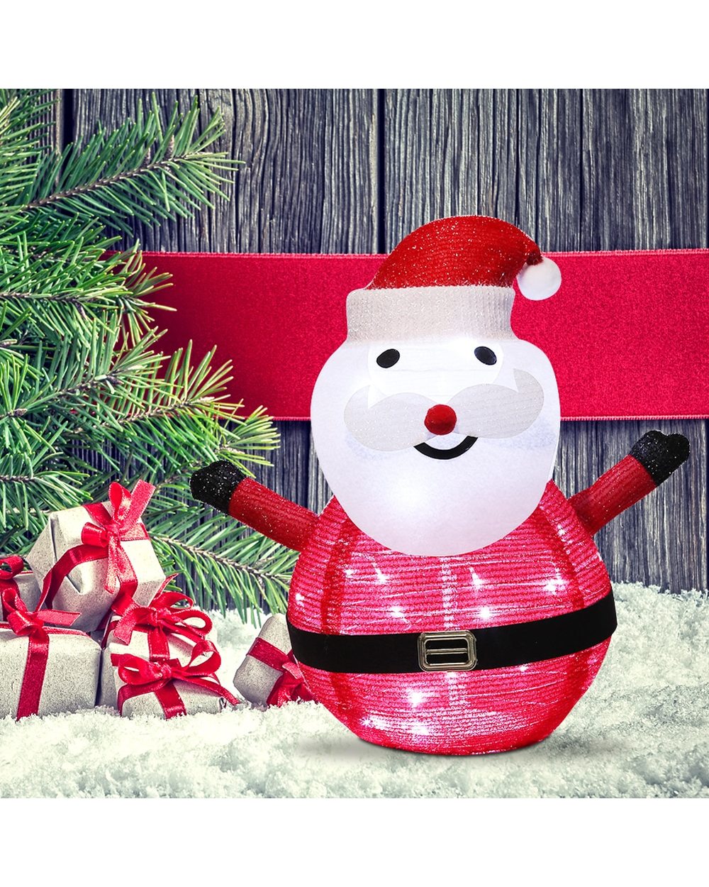 Outdoors Garden Decoration Christmas Snowman LED Lamp Home Christmas Ornaments new year 2022 Garden Landscape Lawn Lamp front-1