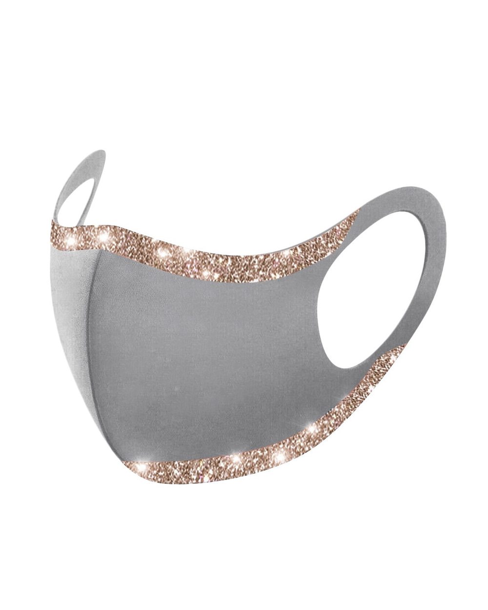 Fashion Bling Sequined Masks Dust-proof Smog-washable Mask front-2