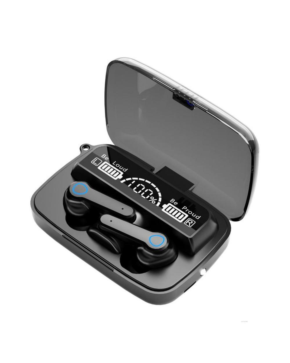 New M19 Tws Wireless Earphones Bluetooth 5.1 Headset In Ear Binaural Hifi Mini Waterproof Sports Music Earbuds With Cha front-0