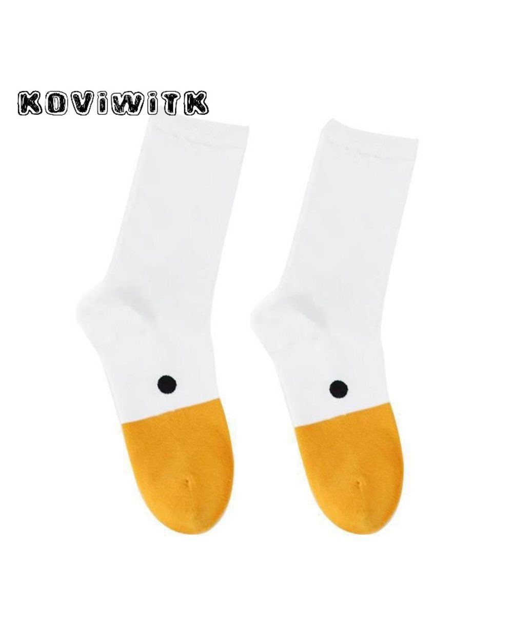Funny Cotton Duck Socks front-0