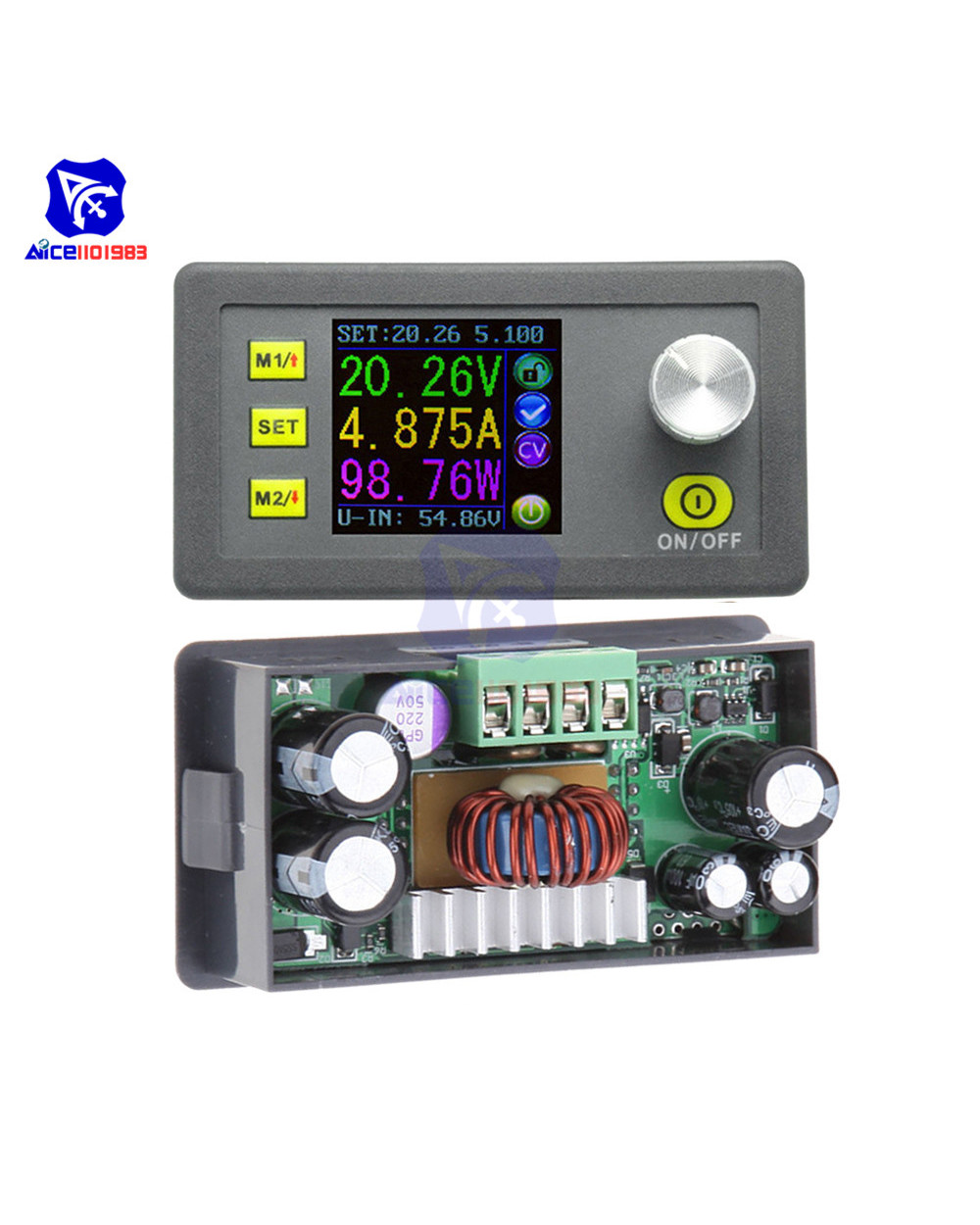 Diymore Dps5005/Dps3005/Dps3003/Dp50v5a/Dp20v2a Digital Adjustable Programmable Step-Down Buck Converter Power Supply M front-1