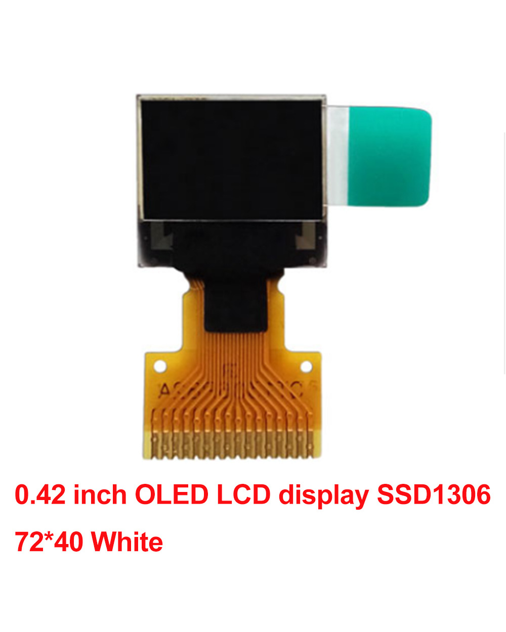 1.3 0.91 0.42 Inch Oled Display Sh1106 Ic Ssd1306 Iic Interface 14Pin Resolution 128X64 12864 72X40 128X32 White Blue D front-1
