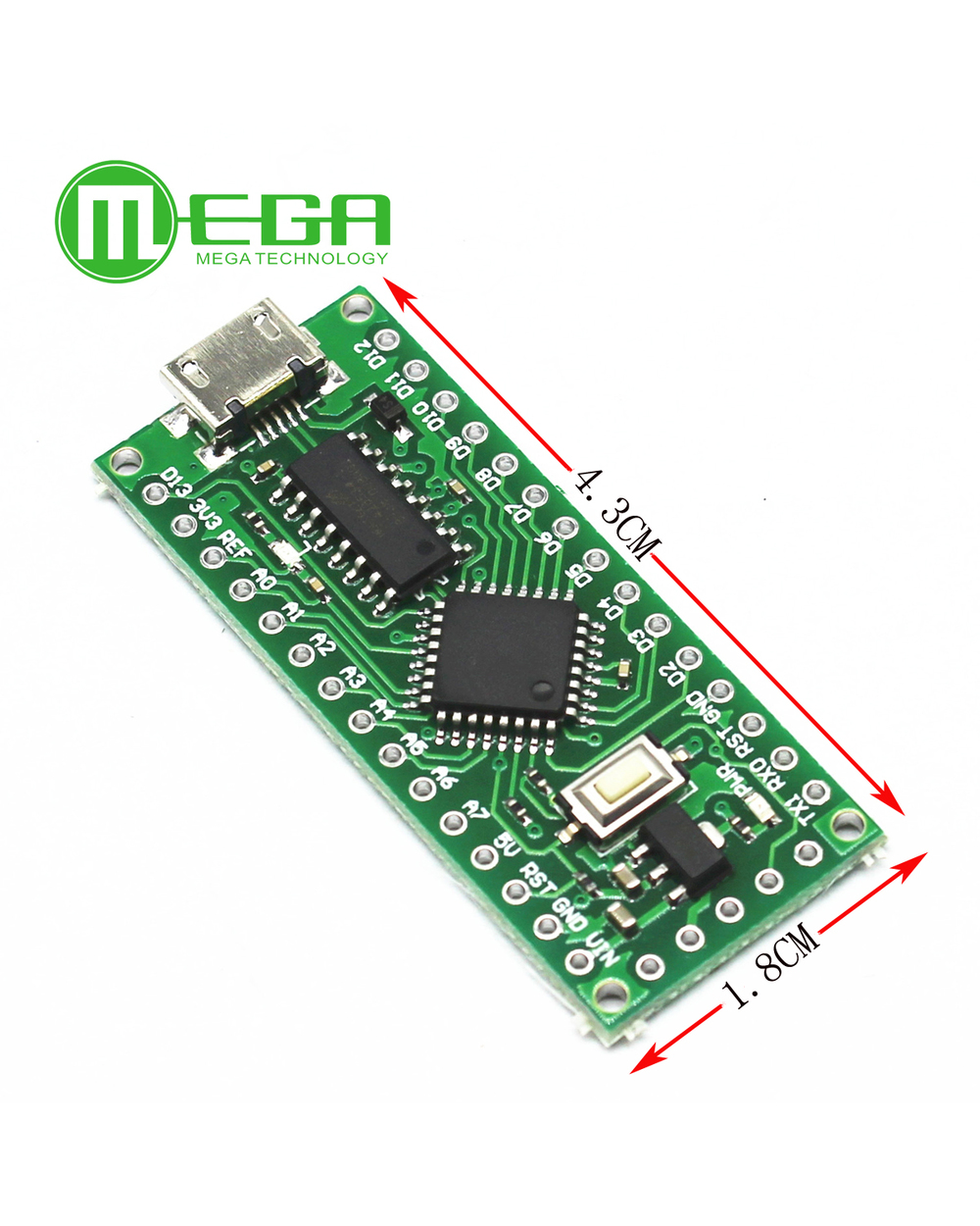 Lgt8f328p Lqfp32 Minievb Replaces Rduino Nano V3.0 Ht42b534 Chip front-0
