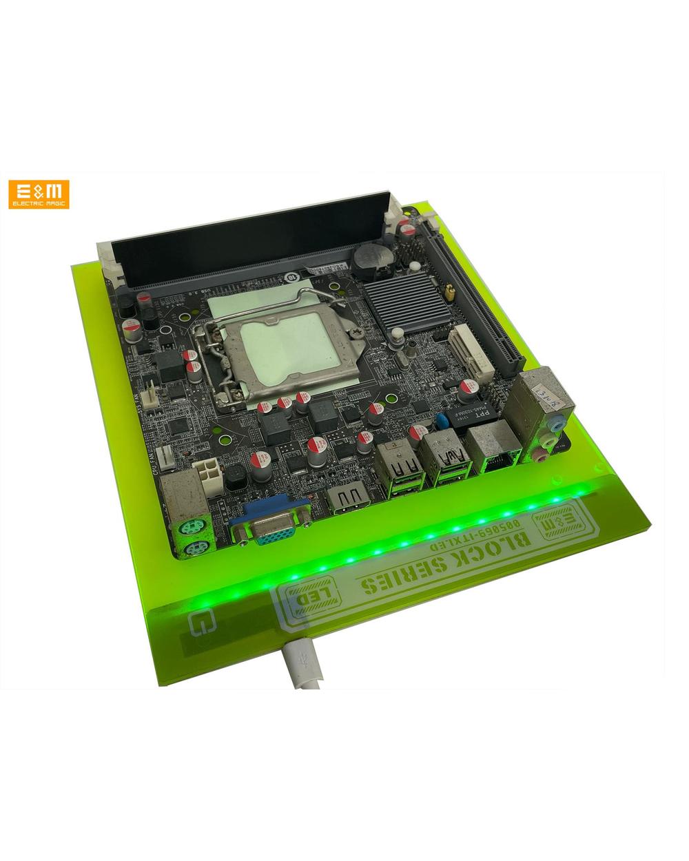 Pc Open Frame Test Bench Chassis Mini Itx Matx Eatx Atx Motherboard Computer Case Diy Wall Stand Vesa Back Hanger Holder front-1
