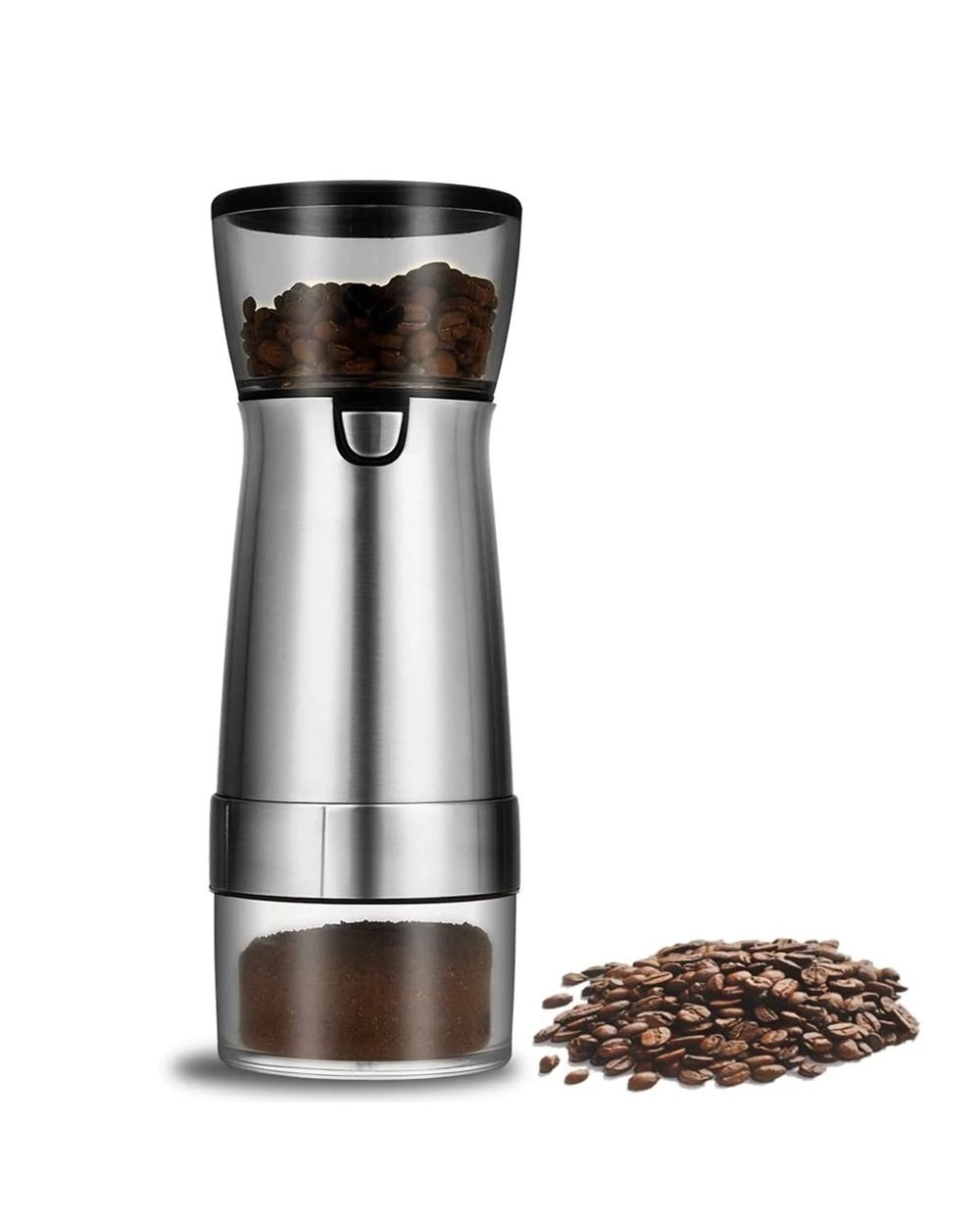 New Upgrade Portable Electric Coffee Grinder Type-C Usb Charge Profession Stainless Steel Grinding Core Coffee Beans Gr front-0