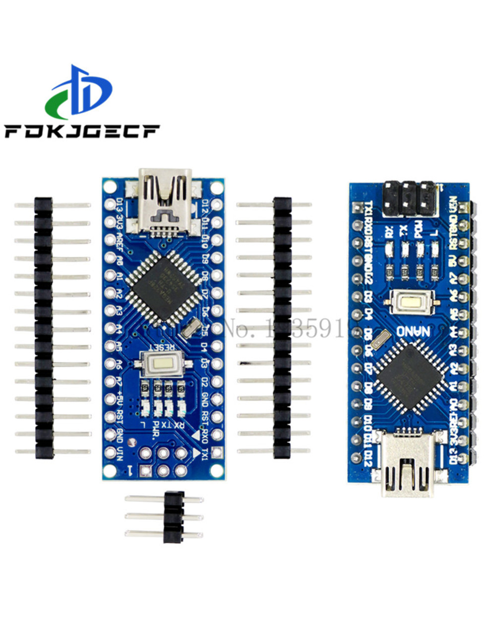 1Pcs Nano 3.0 Controller Development Board Ch340 Driver Atmega328 Atmega328p With The Bootloader For Arduino With Mini front-0
