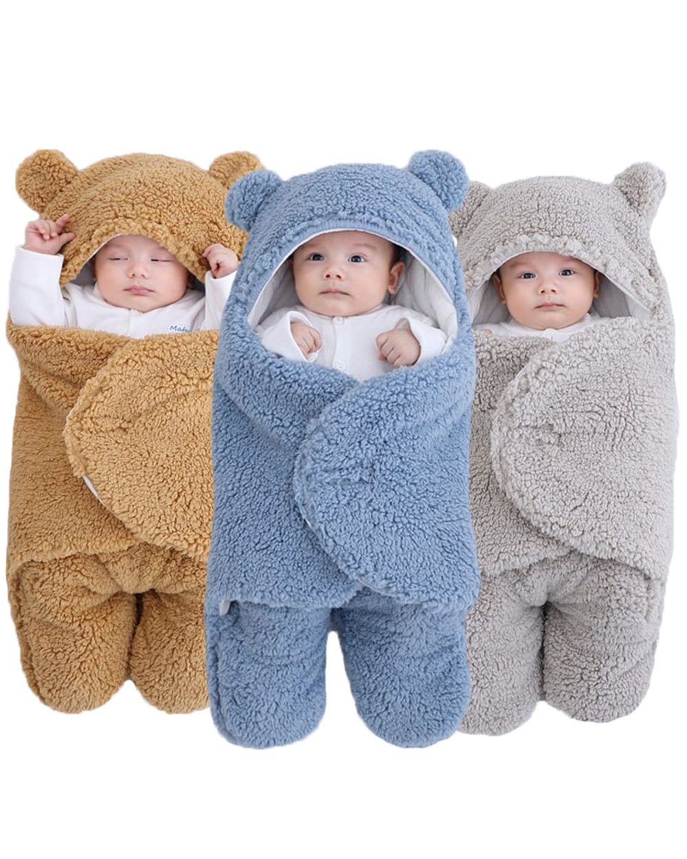 Newborn Baby Wrap Blankets front-0