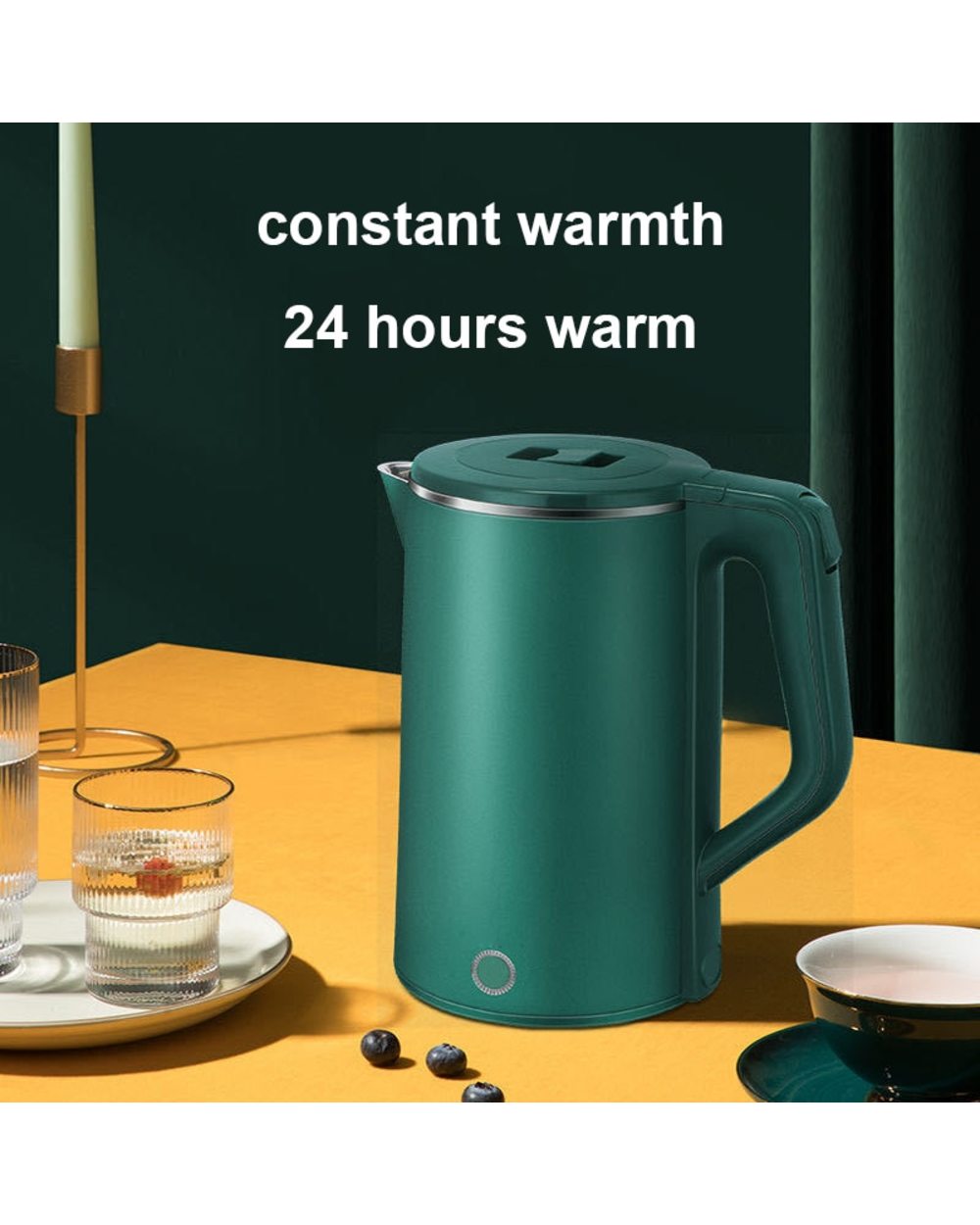 Smart Kettle Anti Drying Heat Insulation Electric Kettle Stainless Steel Kettle Automatic Power Off Electric Kettles Ho front-5