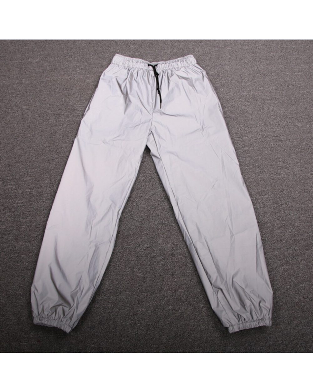 Men's Trousers Reflective Pants Fluorescent 2022 Hip Hop Pants Casual Sports Night light Joggers Streetwear Sweatpants front-4