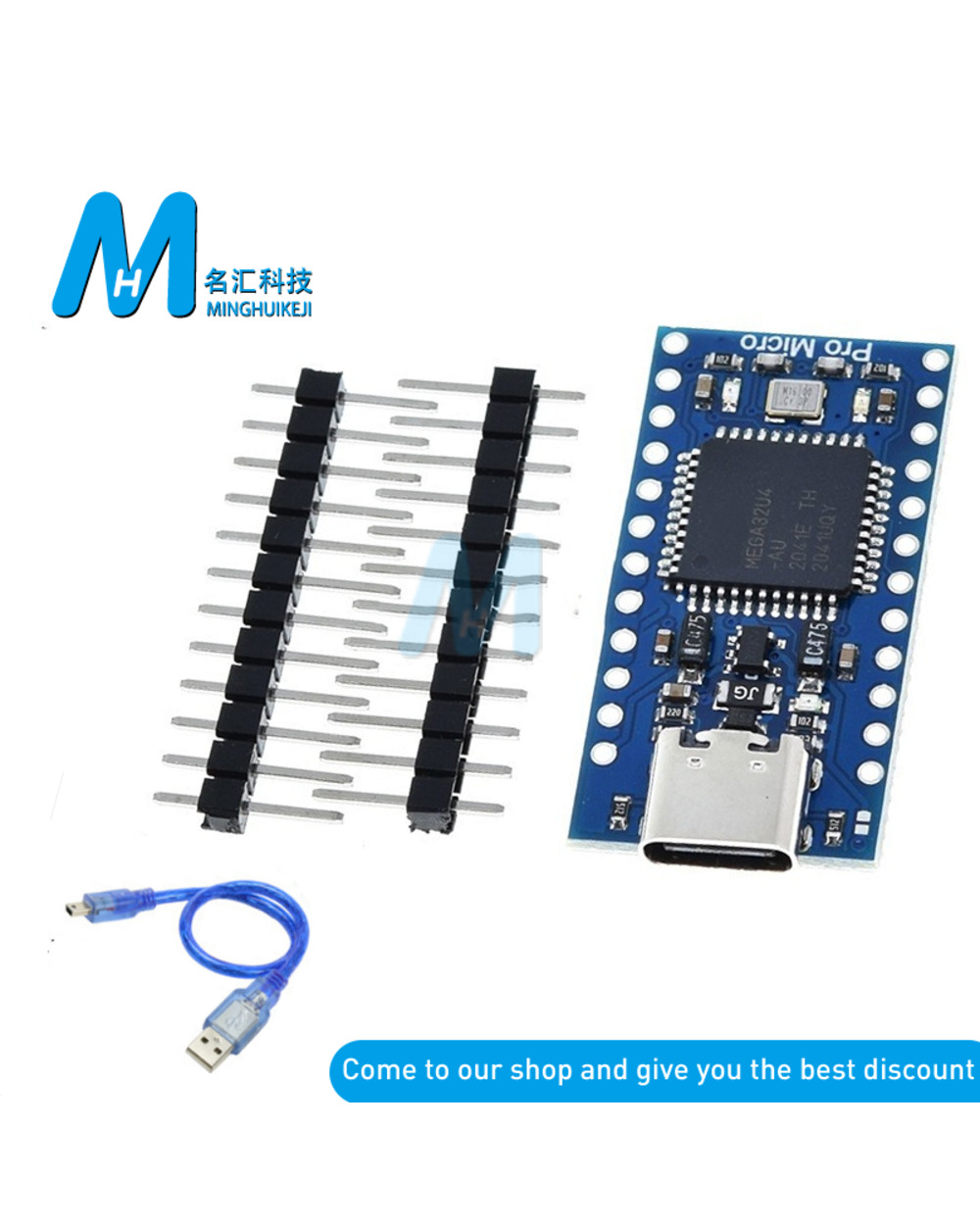 Atmega328p Type-C Usb Nano 3.0 With Bootloader Compatible Nano 3.0 Controller For Arduino Ch340 Usb Driver 16Mhz Origin front-3