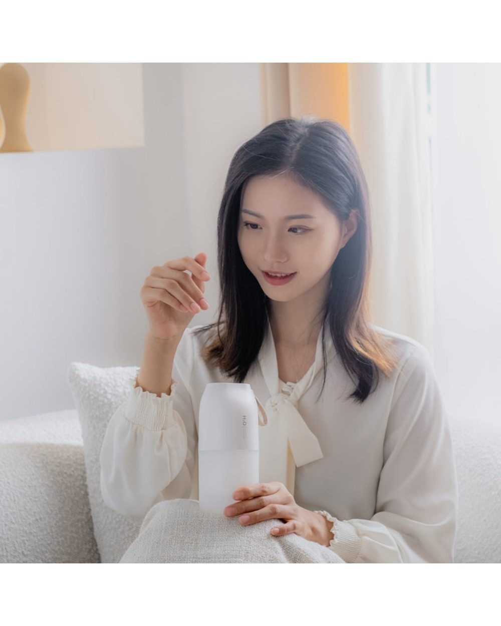 300Ml Dual Sprayer Air Humidifier 2000Mah Usb Rechargeable Battery Wireless Aroma Mist Maker Fogger Diffuser Light Umid front-2