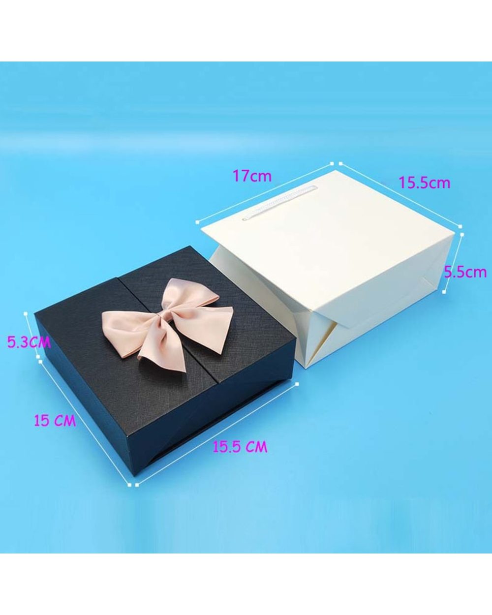 ROSE SPACE Artificial Rose Flower Box For Couple Valentine's Day Gift Box front-5