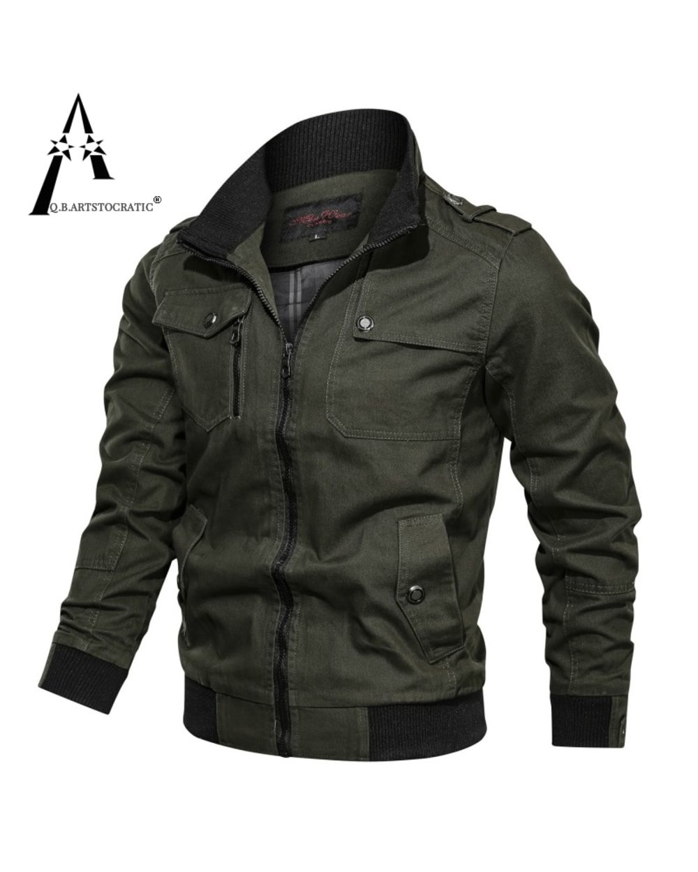Bomber Jacket Pure Cotton Ships to: United States front-1