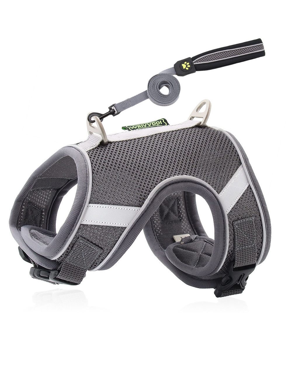 Cat Dog Adjustable Harness Vest Walking Lead Leash For Puppy Dogs Cats Accessories front-0