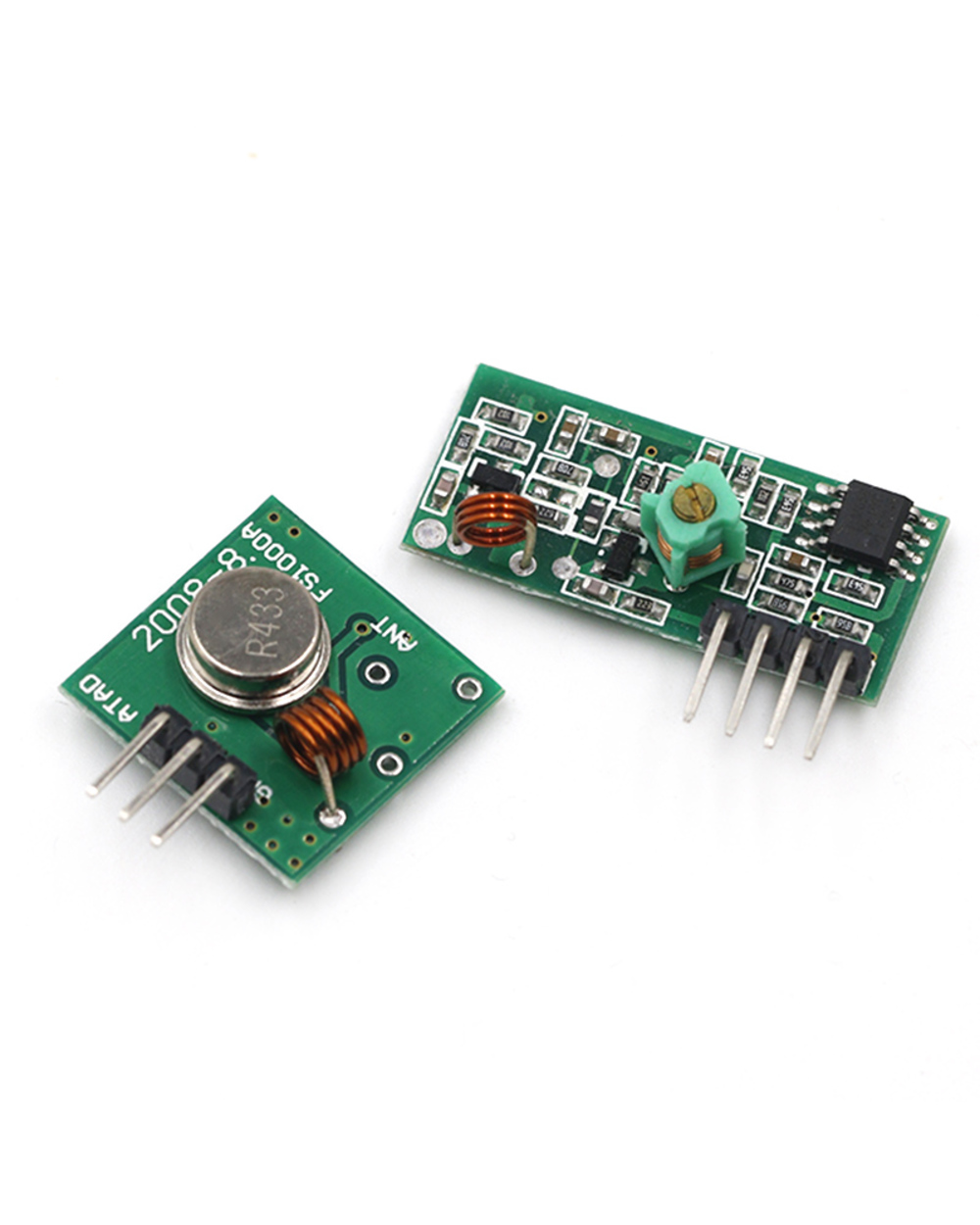 315 433 Mhz 315Mhz 433Mhz Rf Transmitter And Receiver Link Kit For Arduino Wireless Remote Control Module Voltage Modul front-1
