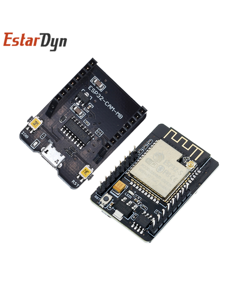 Esp32-Cam-Mb Wifi Esp32 Cam Bluetooth Development Board With Ov2640 Camera Micro Usb To Serial Port Ch340g 4.75V-5.25V front-1
