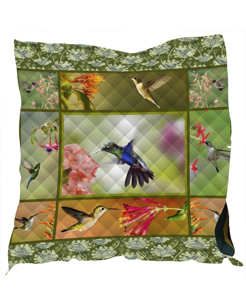 3D Printed Cardinals Quilt Blanket Kids Adult Bedding Throw Soft Warm with All Season Cotton Quilt Droppshiping front-4