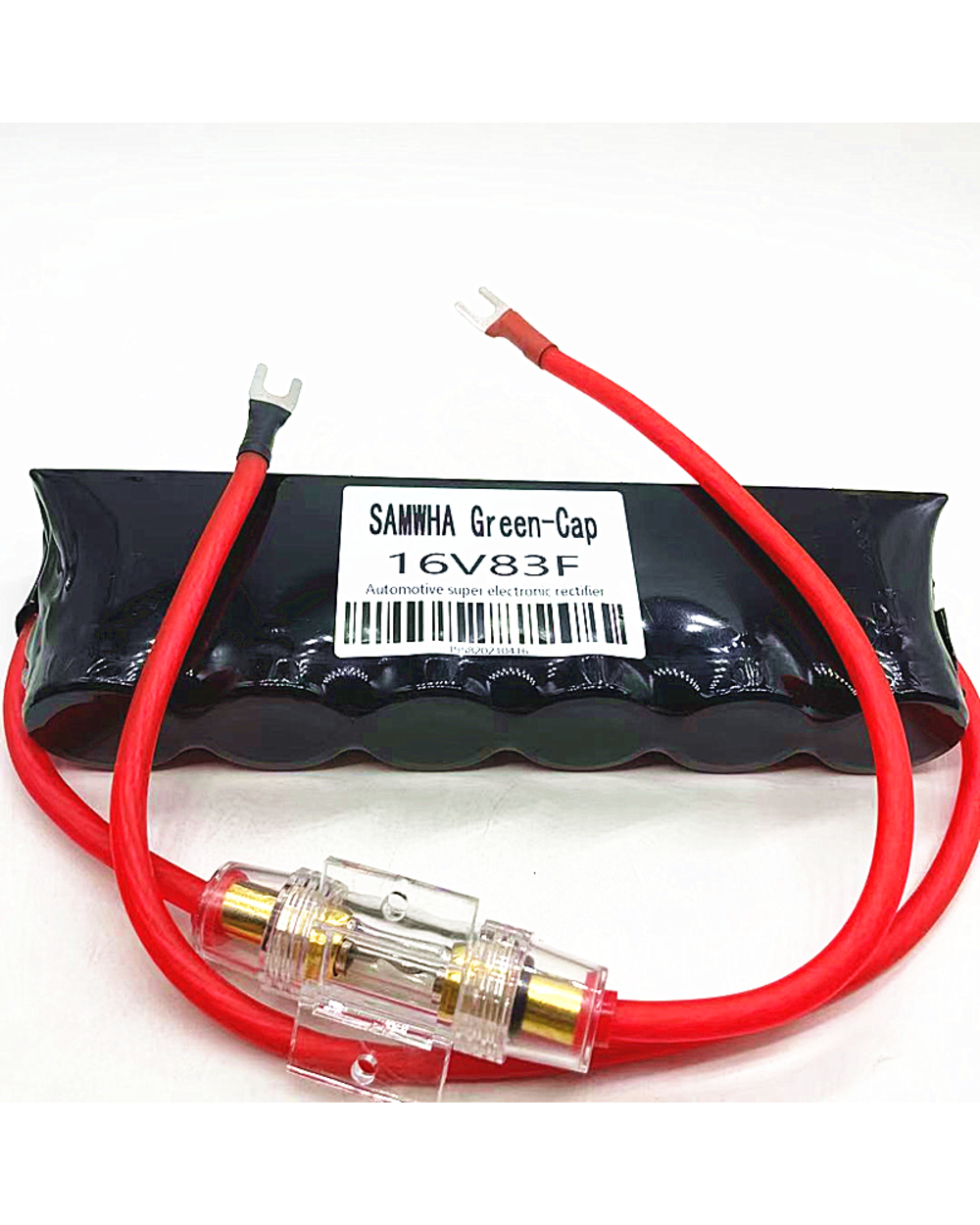 Samwha Green-Cap Automotive Electronic Rectifier Supercapacitor 16V83f Group Heat-Shrinkable 2.7V500f Capacitor Series front-0