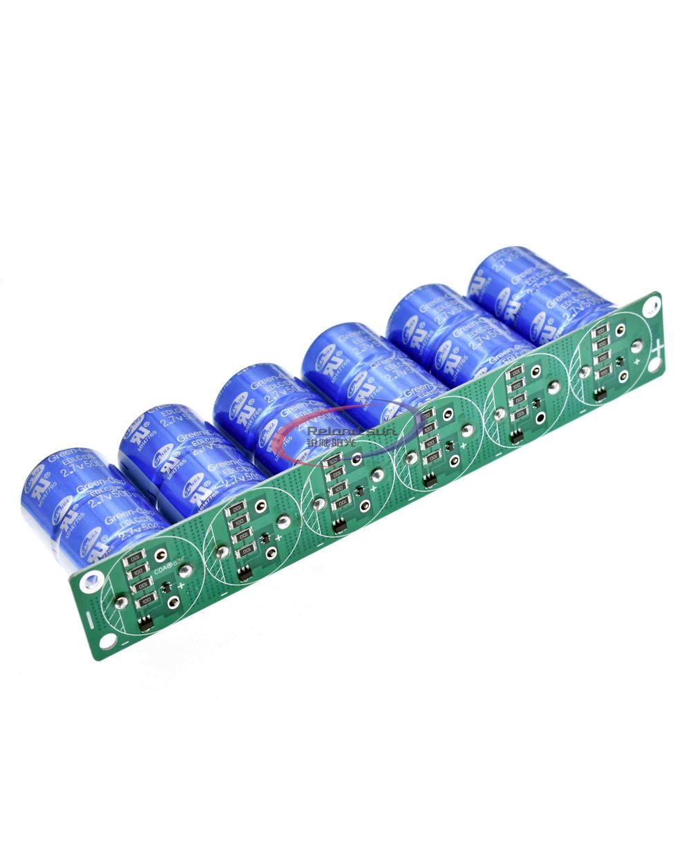 Farad Capacitor 2.7V 500F 6 Pcs/1 Set Super Capacitance With Protection Board Automotive Capacitors front-3