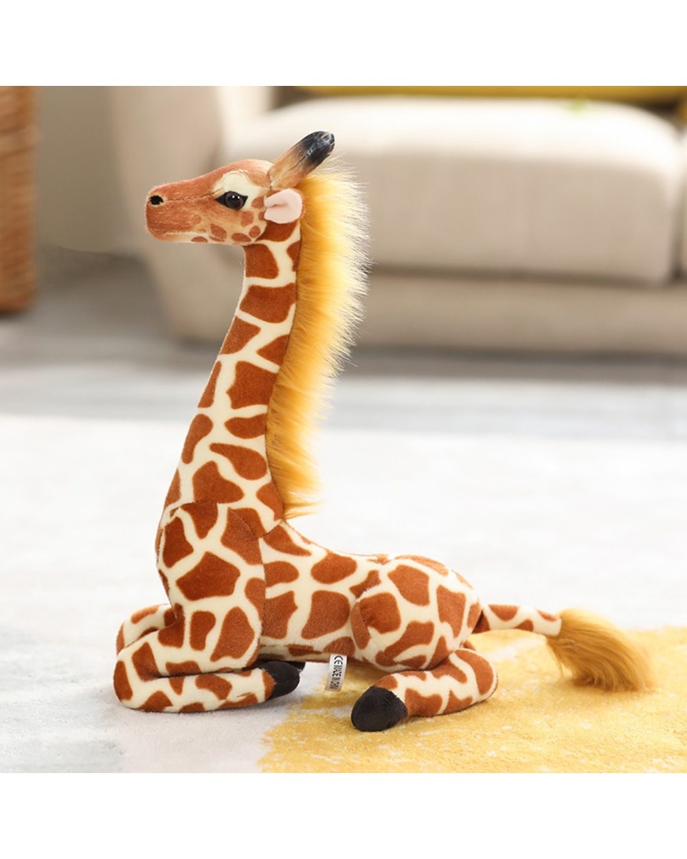 30-60cm Real Life Giraffe Plush Toys High Quality Soft Stuffed Animals Dolls front-1