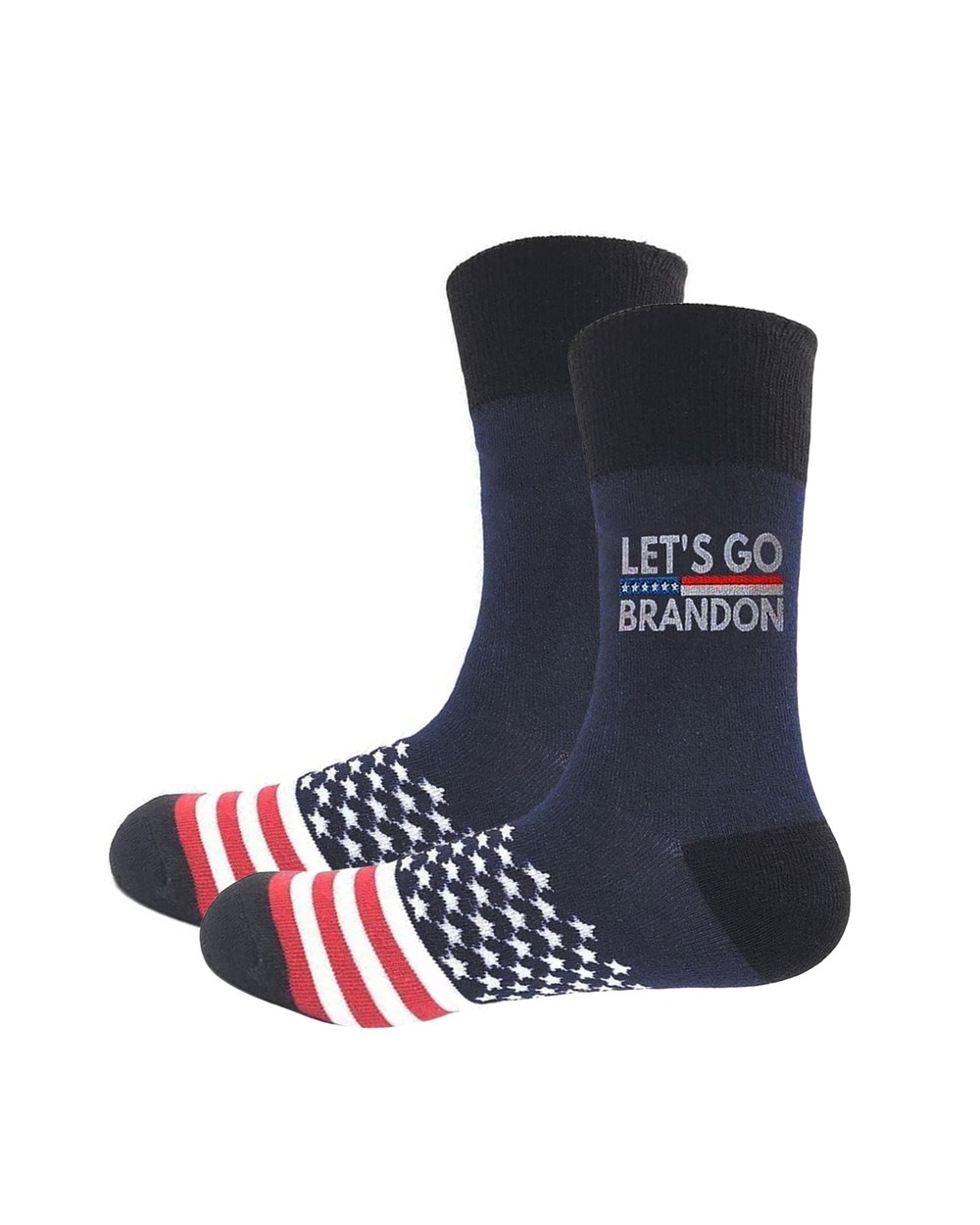 Let’S Go Brandon Socks Unisex FJB Merch front-1