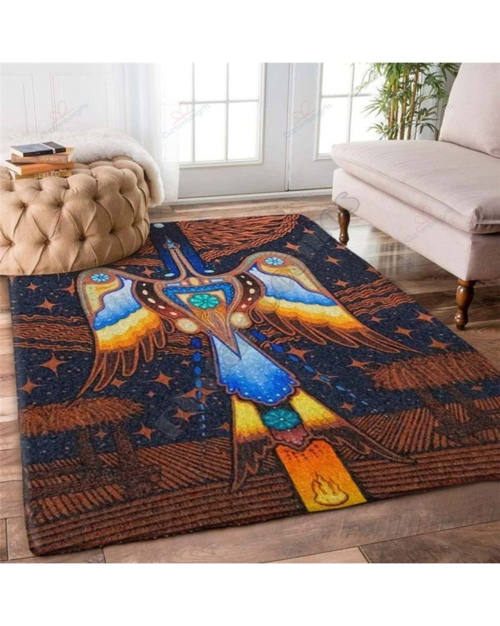 Native Rug 3D All Over Printed Non-slip Mat Dining Room Living Room Soft Bedroom Carpet 23 front-1