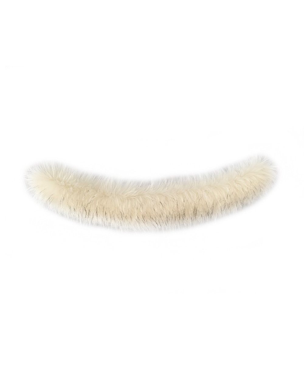 Faux Raccoon Fur Scarf Winter Hood Fur Decor Shawl Multicolor Fake Fur Scarf Winter Coat Fur Collar Cachecol Women Lu front-4