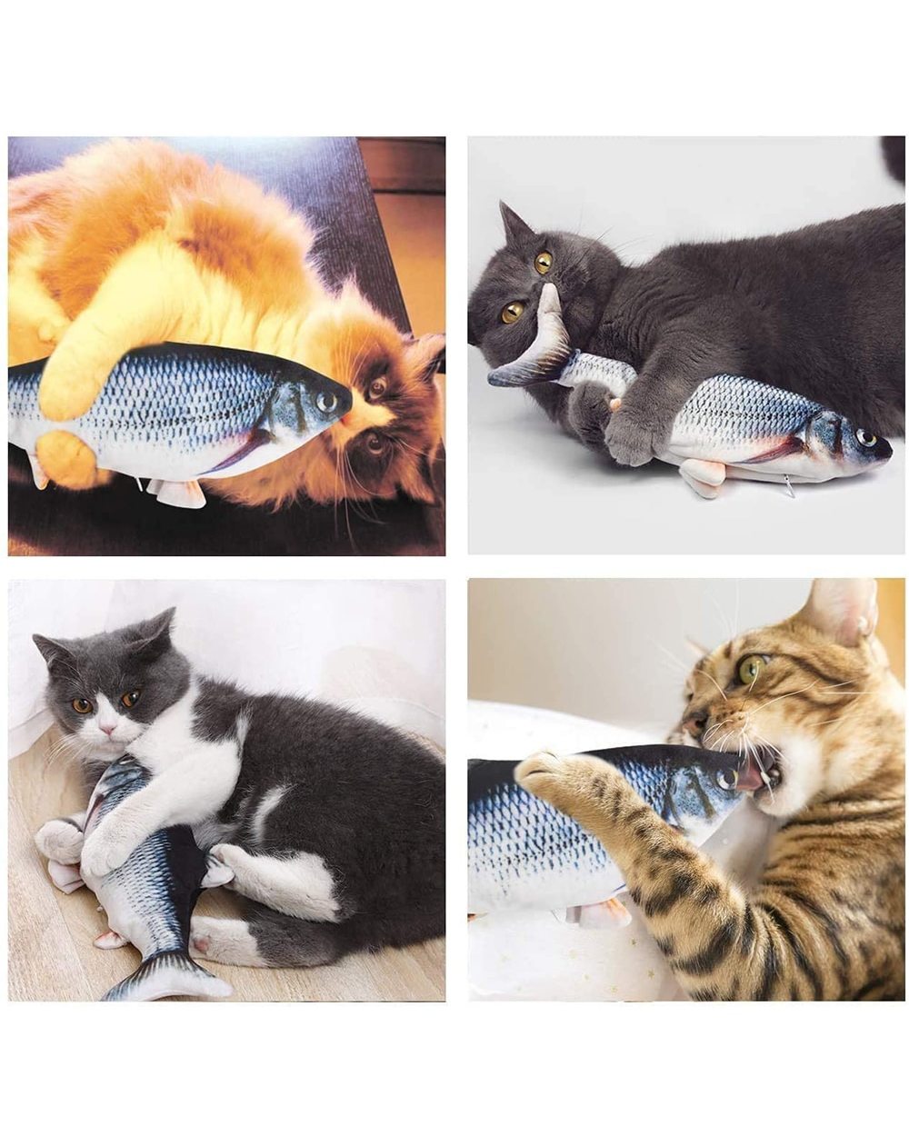 Floppy Fish Cat Toy Moving Fish Toy for Cats front-5