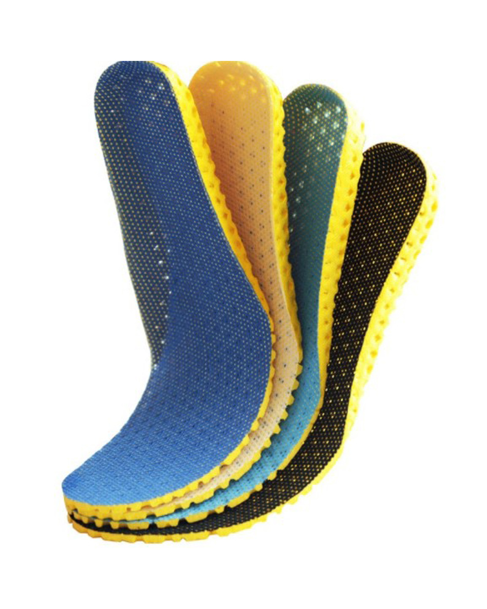Stretch Breathable Deodorant Running Cushion Insoles For Feet Man Women Insoles For Shoes front-3
