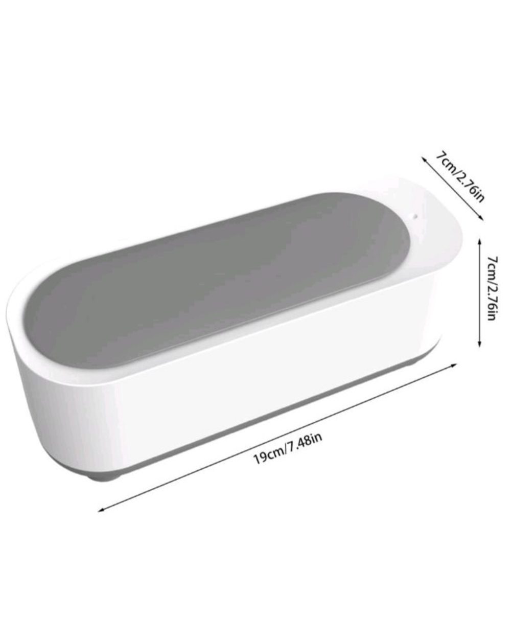 Mini Ultrasonic Cleaning Machine High Frequency Vibration Wash Cleaner Washing Jewelry Glasses Watch Ring Dentures Clea front-3