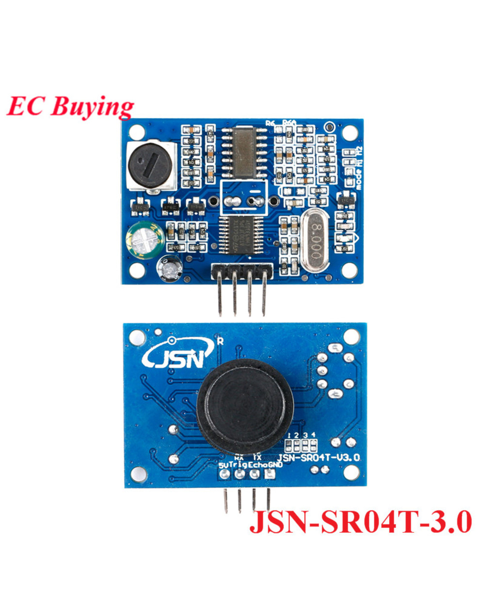 Waterproof Ultrasonic Sensor Module Jsn-Sr04t Jsn-Sr04t-3.0 Jsn Sr04t Distance Measuring Transducer For Arduino Electro front-2