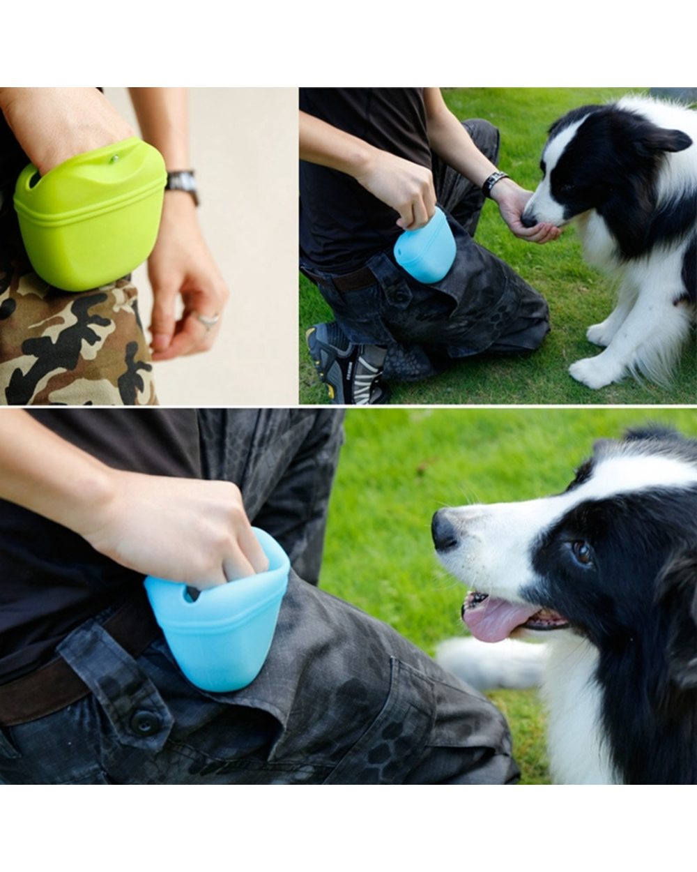 Portable Dog Training Treat Bag front-0
