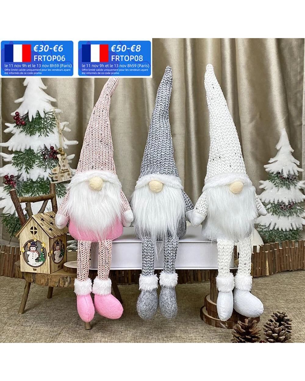 Gnome Christmas Faceless Doll Merry Christmas Decorations For Home Ornament Xmas New Year 2022 front-0