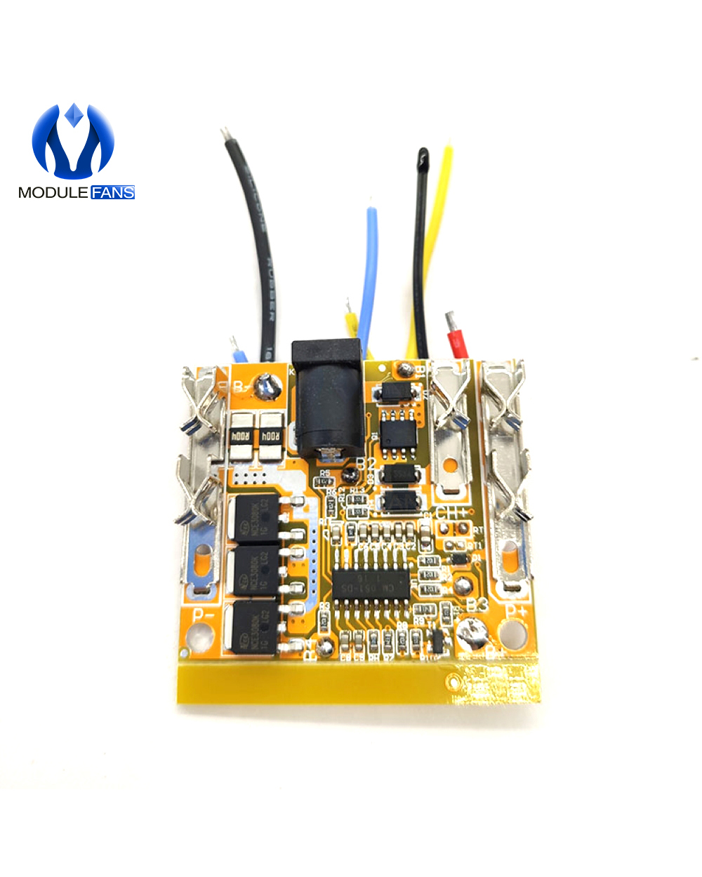 5S 18.5V 18A Bms 18650 Lithium Battery Protection Board Li-Ion Battery Cell Packs Short Circuit Over Charge Discharge P front-3