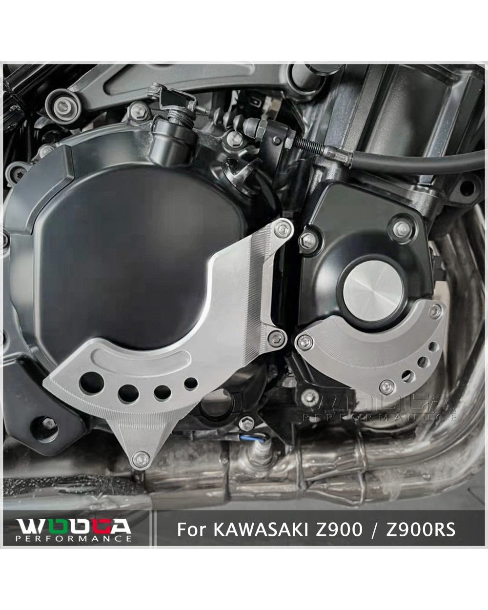 Engine Guard Cover For Z900 Z900RS 2018-2021 Fairing Frame Slider Crash Pad Case Stator Protector for Z 900RS front-0