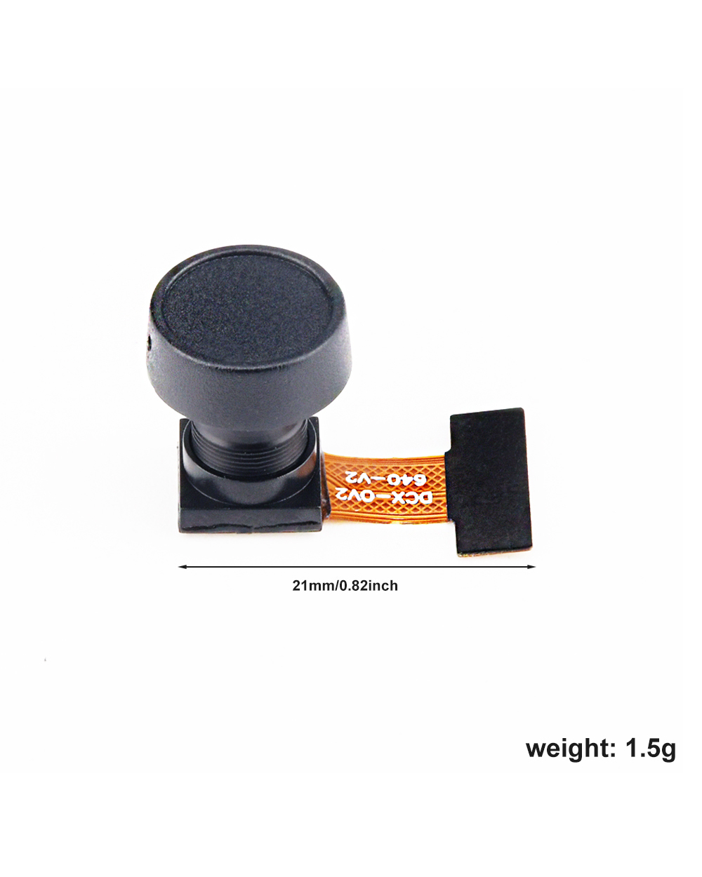 Ov2640 Camera Module 2 Million Pixels Dvp Interface Esp32 Mcu Camera 66/160 Degrees 21/75Mm 24Pin0.5Mm Spacing Wide-Ang front-3
