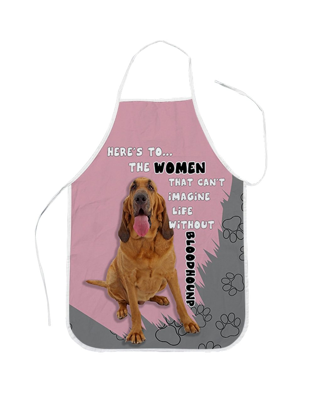 Kitchen Apron 3D Funny German Shepherd Newfoundland Sleeveless Apron for Men Women Cooking Baking front-2