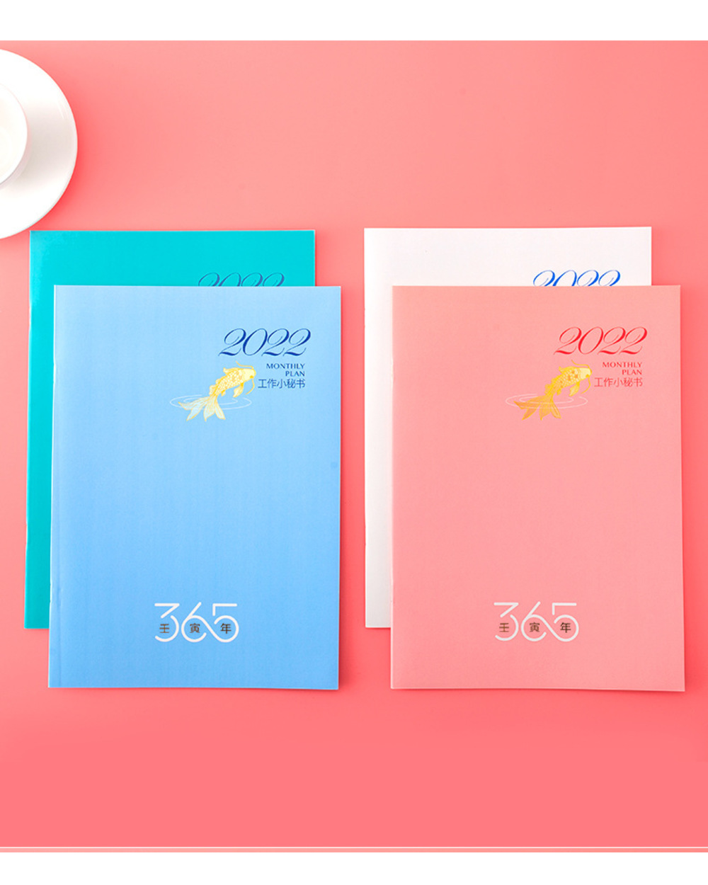 A4/A5 Agenda 2022 Notebooks And Journals Planner Organizer Creative Note Book Weekly Monthly Schedule Writting Notepad front-2