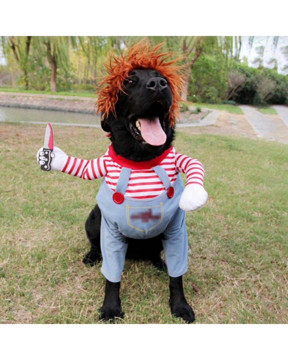 Dogs Chucky Halloween Costume