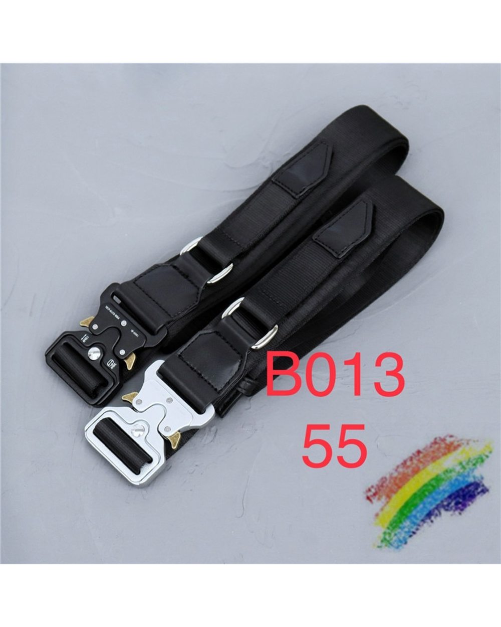 Alyx With Dust Bags Labels Roller Belt Men Women Lasered Logo Buckle 1017 Alyx 9Sm Belts Classic Signature Strap front-0